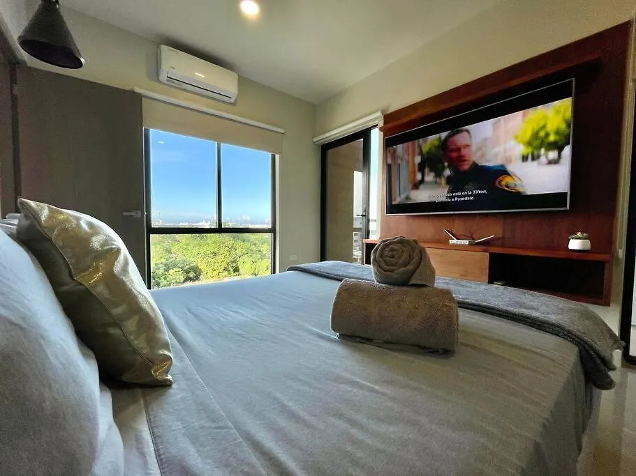 Apartment Beautiful 5Thav Apt With Pool! - Distrito Corazon E6 Playa del Carmen