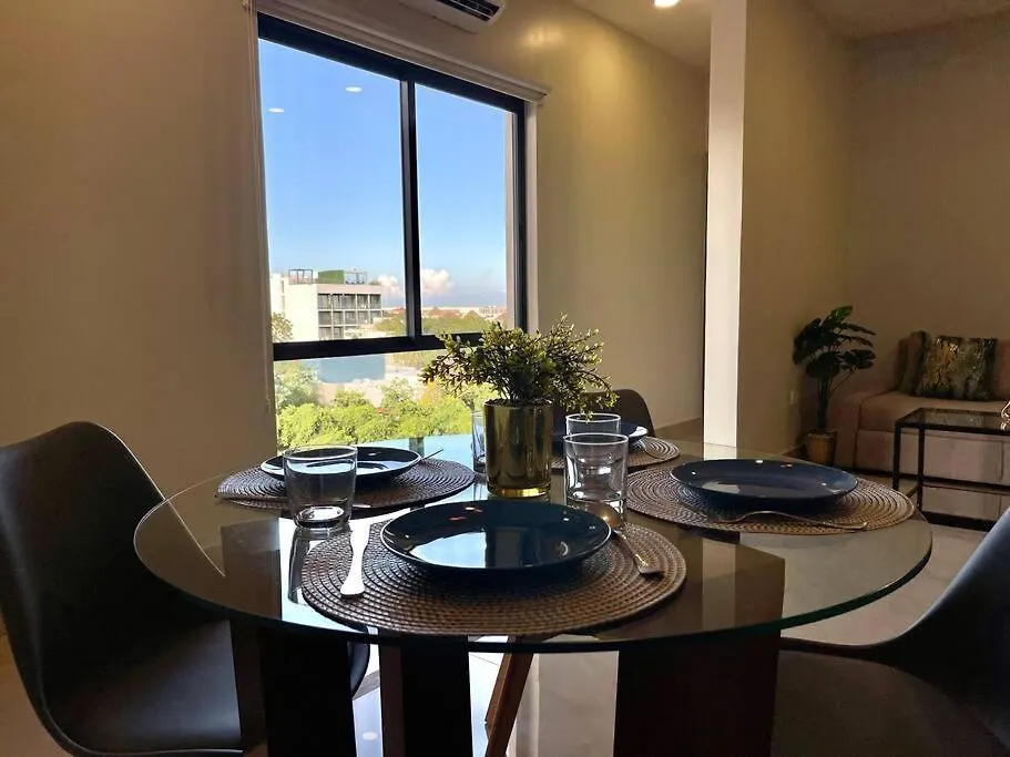 Beautiful 5Thav Apt With Pool! - Distrito Corazon E6 Playa del Carmen 0*,  Mexico