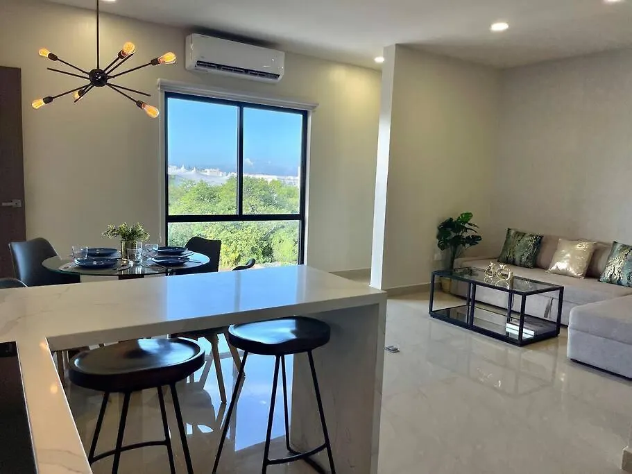 Beautiful 5Thav Apt With Pool! - Distrito Corazon E6 Playa del Carmen Apartment