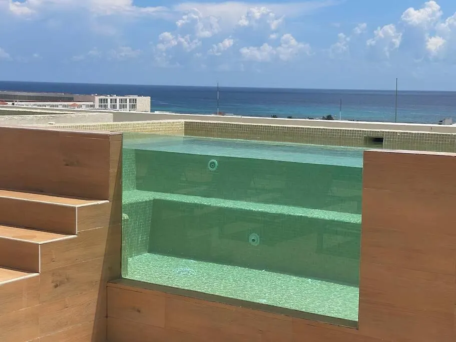 Beautiful 5Thav Apt With Pool! - Distrito Corazon E6 Playa del Carmen 0*,